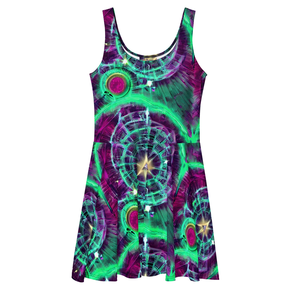 Müller Vortex on Skater Dress — Front
