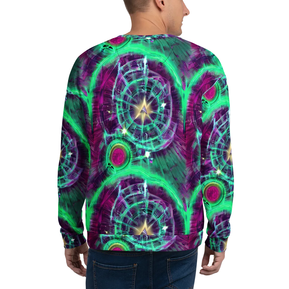 Müller Vortex on Sweatshirt — Back