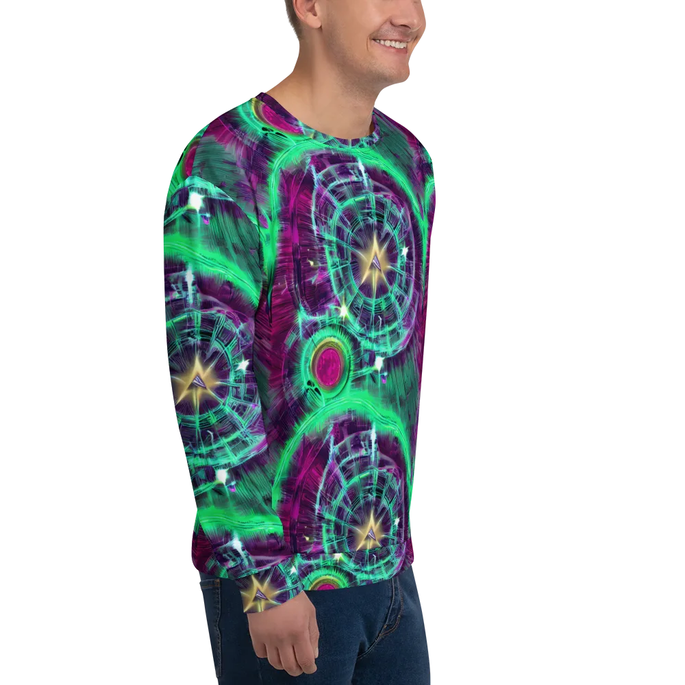 Müller Vortex on Sweatshirt — Right Front