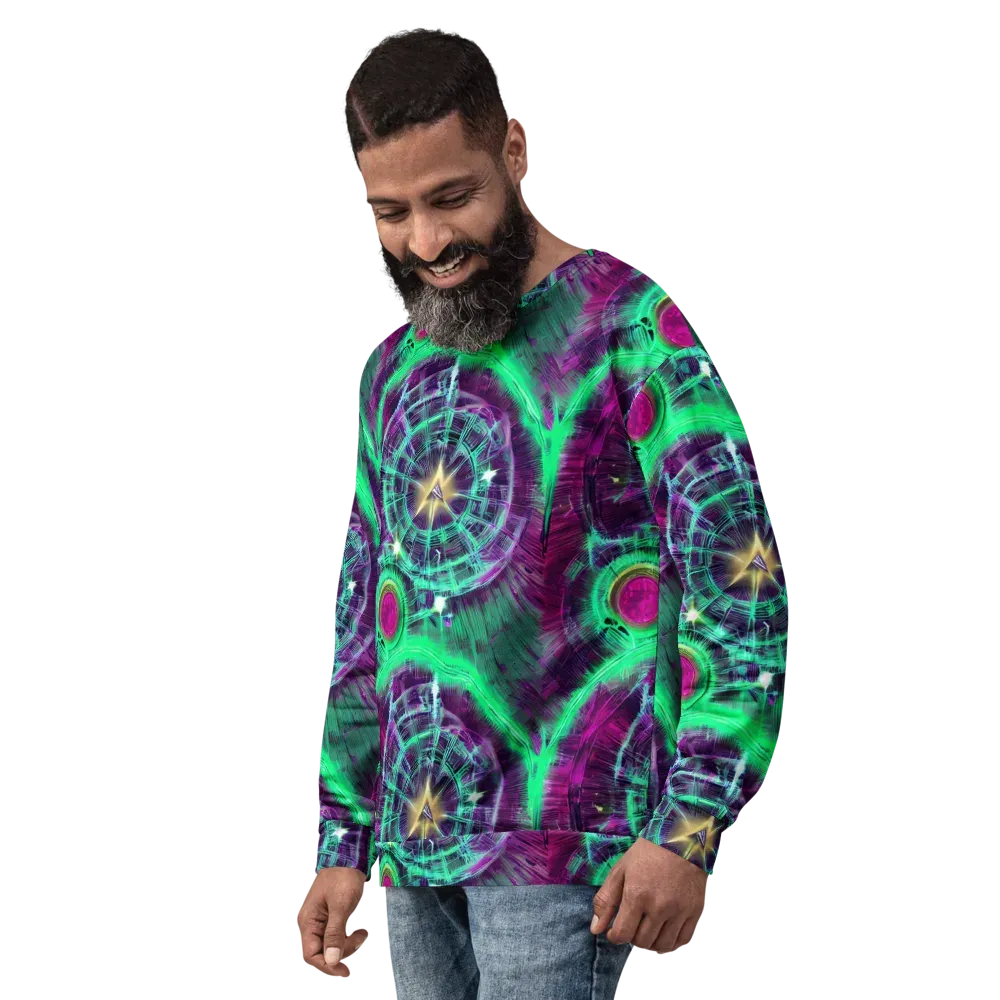 Müller Vortex on Sweatshirt — Left Front