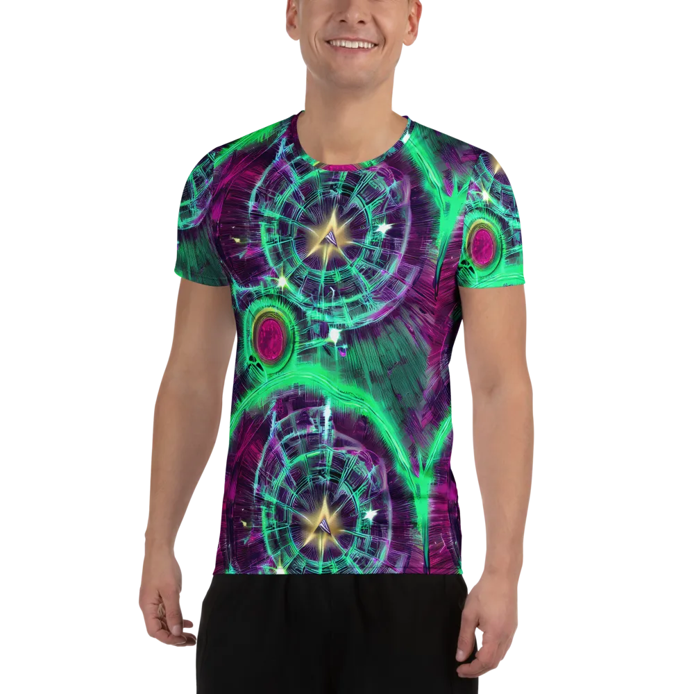 Müller Vortex on Men's Athletic T-Shirt — Front
