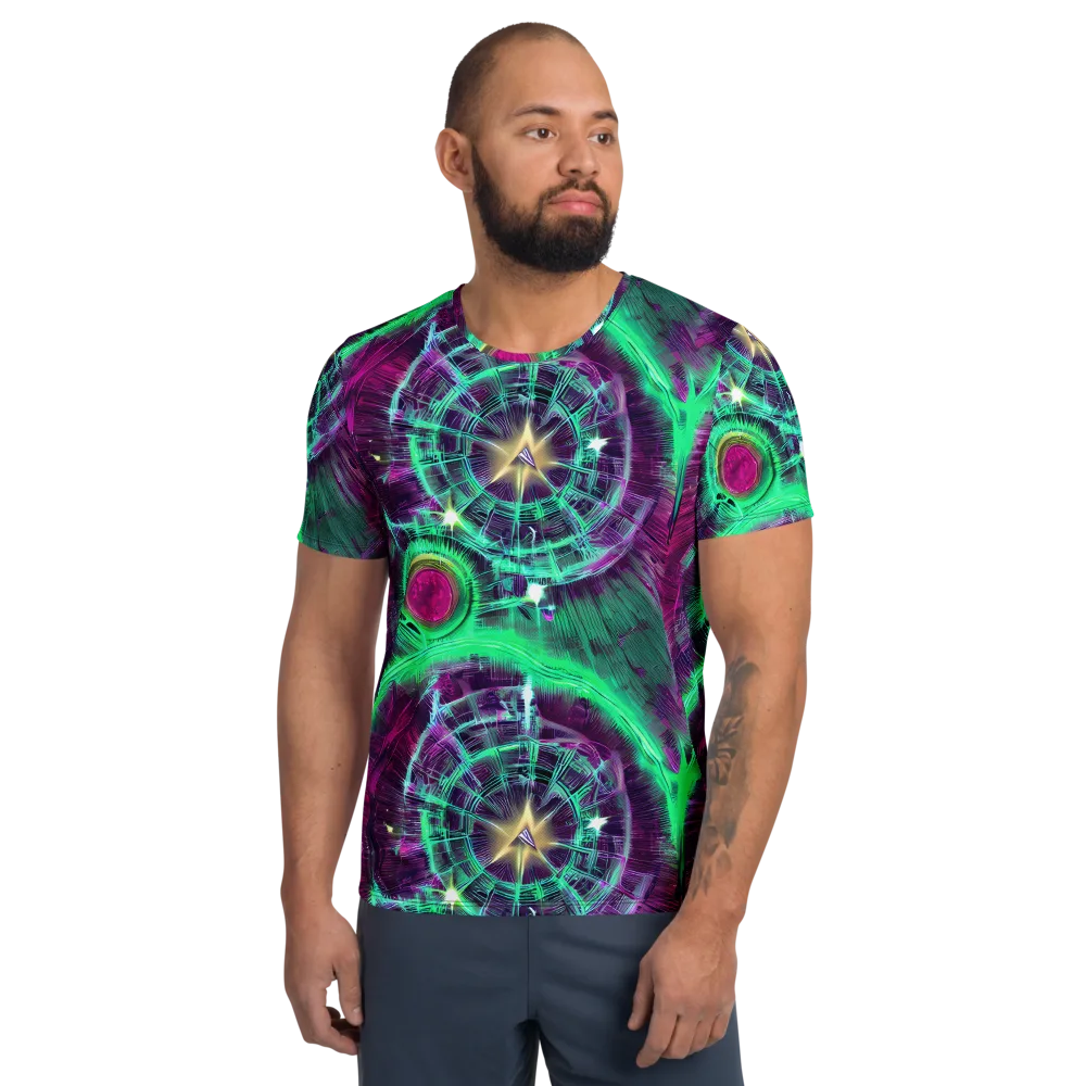 Müller Vortex on Men's Athletic T-Shirt — Front