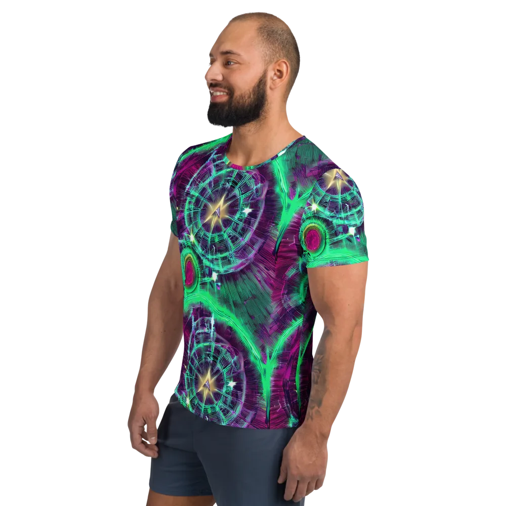 Müller Vortex on Men's Athletic T-Shirt — Left