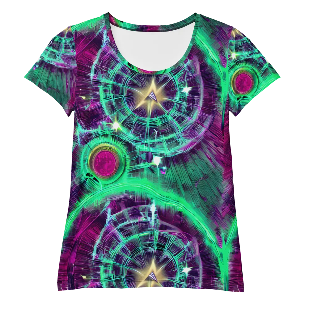 Müller Vortex on Women's Athletic T-Shirt — Front