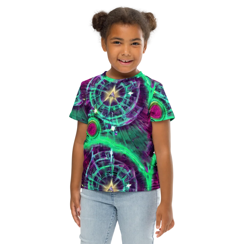 Müller Vortex on Kids Crew Neck T-Shirt — Front