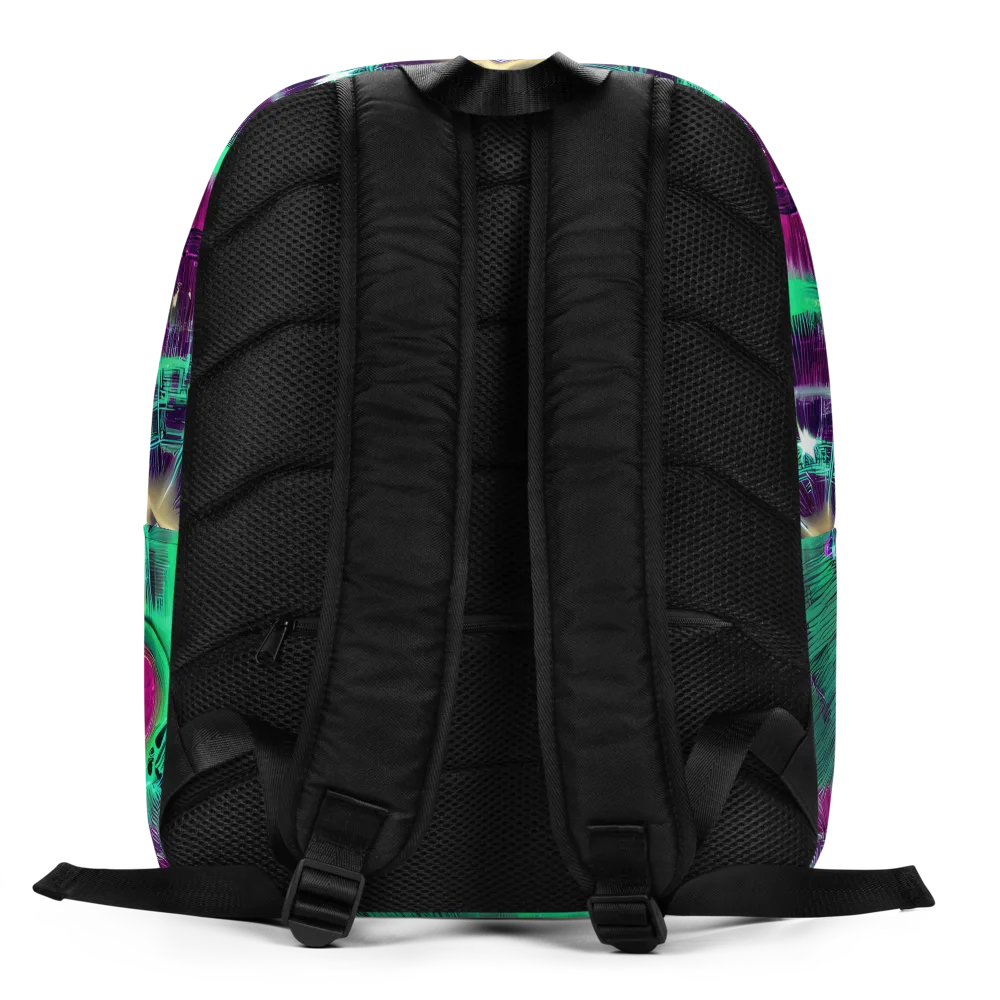 Müller Vortex on Minimalist Backpack — Back