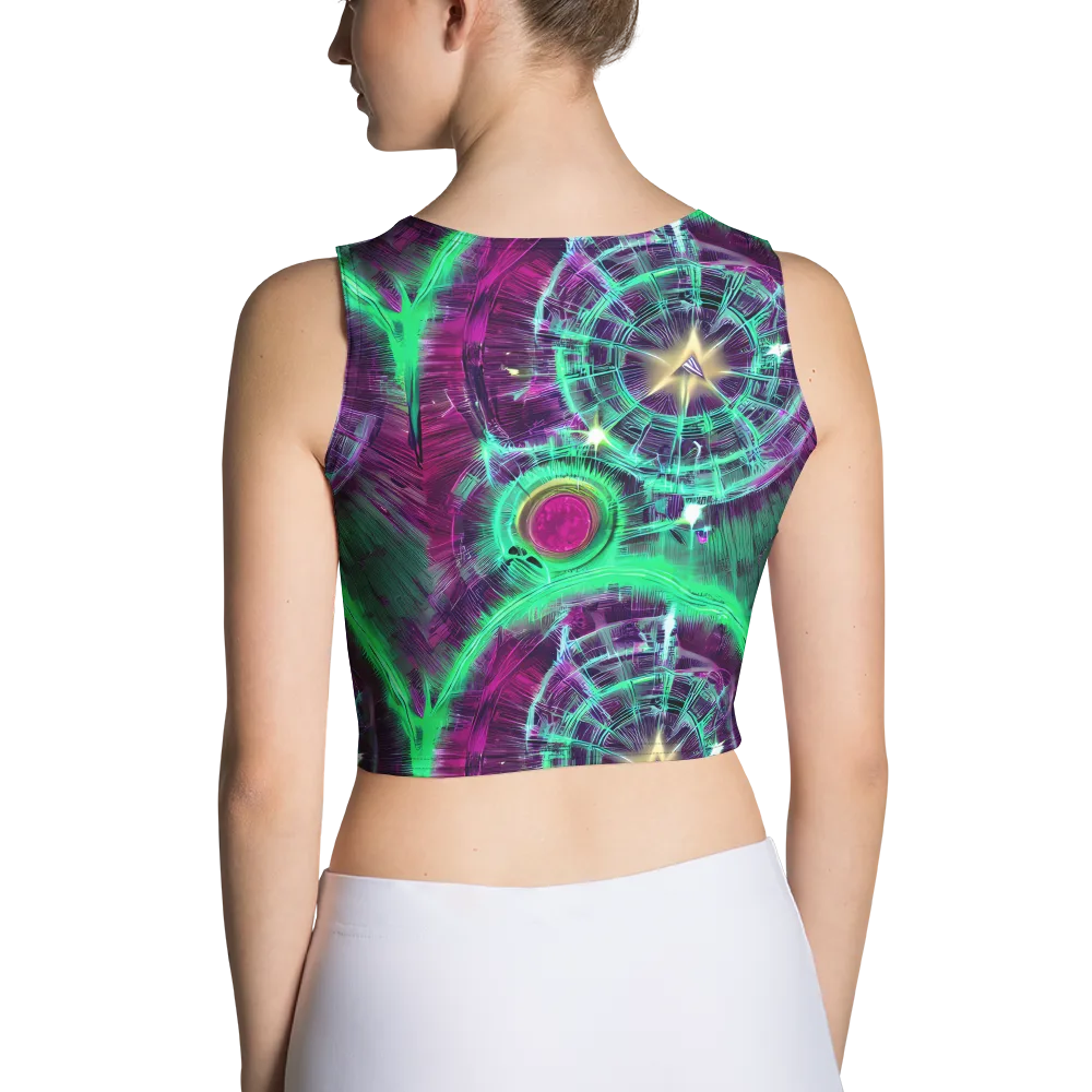 Müller Vortex on Crop Top — Back