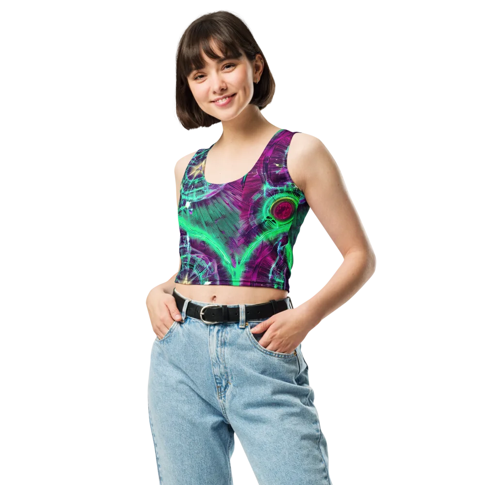 Müller Vortex on Crop Top — Front