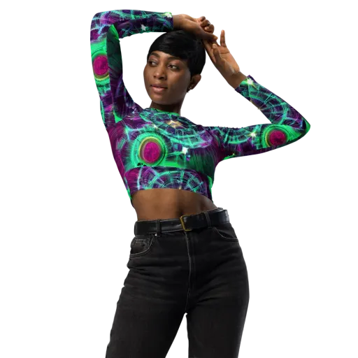 Müller Vortex on a Long Sleeve Crop Top