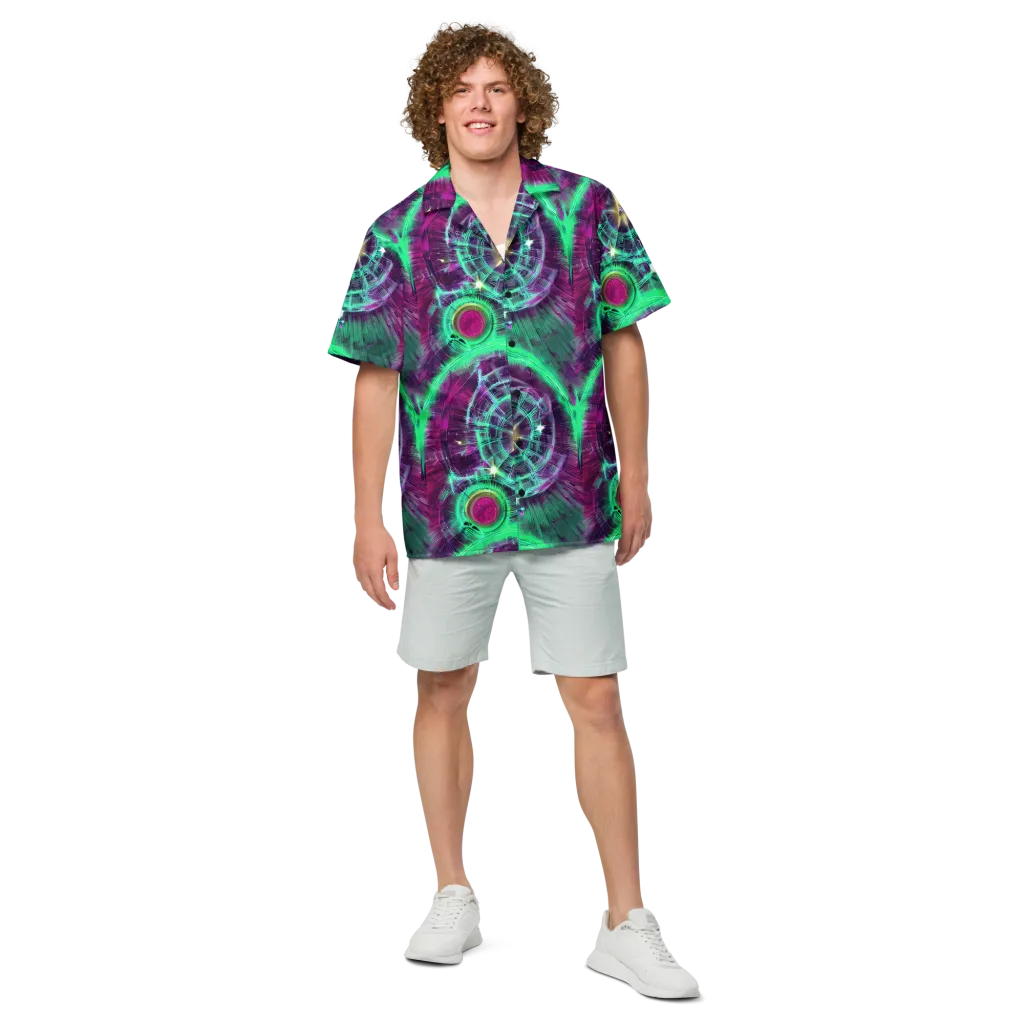 Müller Vortex on Button Shirt — Front
