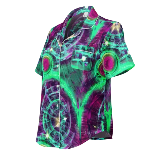 Müller Vortex on a Women's Short Sleeve Pajama Top