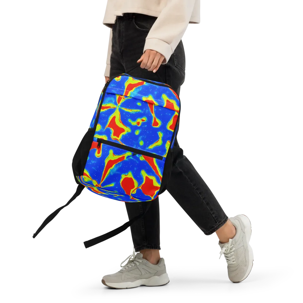 Heatwave Drift on Utility Backpack — Front