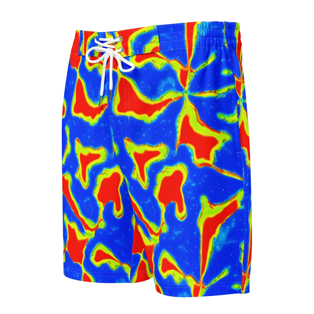 Heatwave Drift on Men's Board Shorts — Front