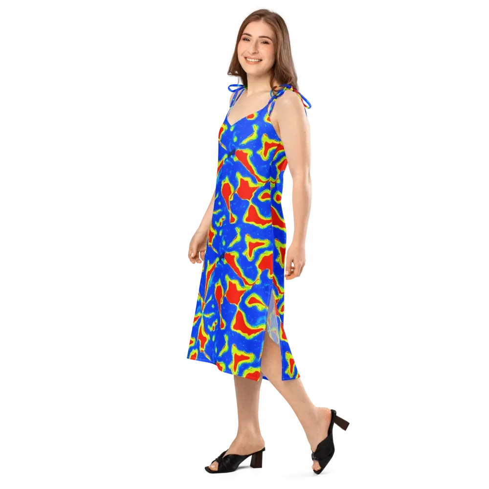 Heatwave Drift on Slip Dress — Left Front