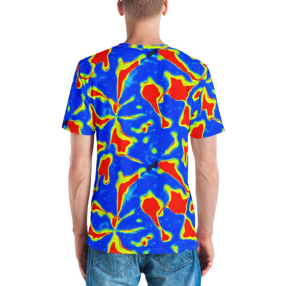 Heatwave Drift on Men's Crew Neck T-Shirt — Back