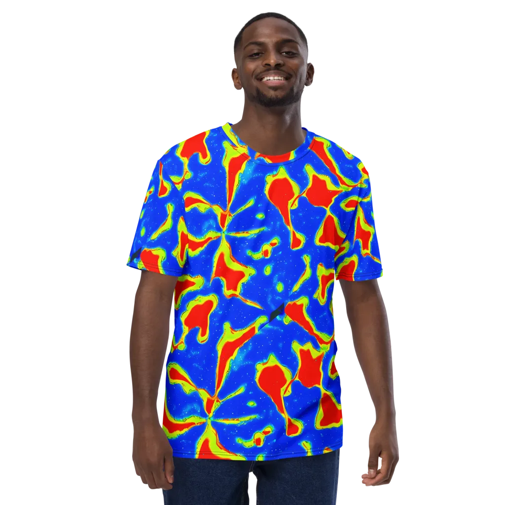 Heatwave Drift on Men's Crew Neck T-Shirt — Front