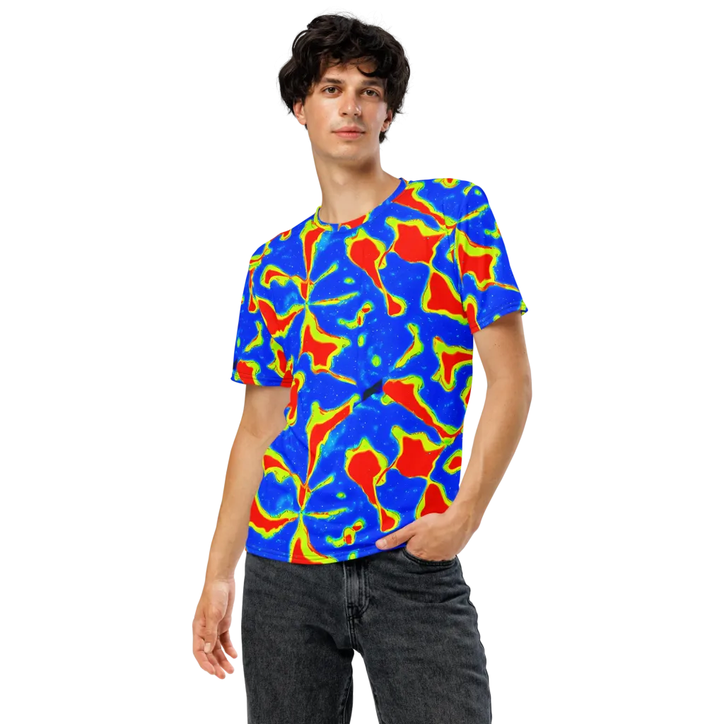 Heatwave Drift on Men's Crew Neck T-Shirt — Front