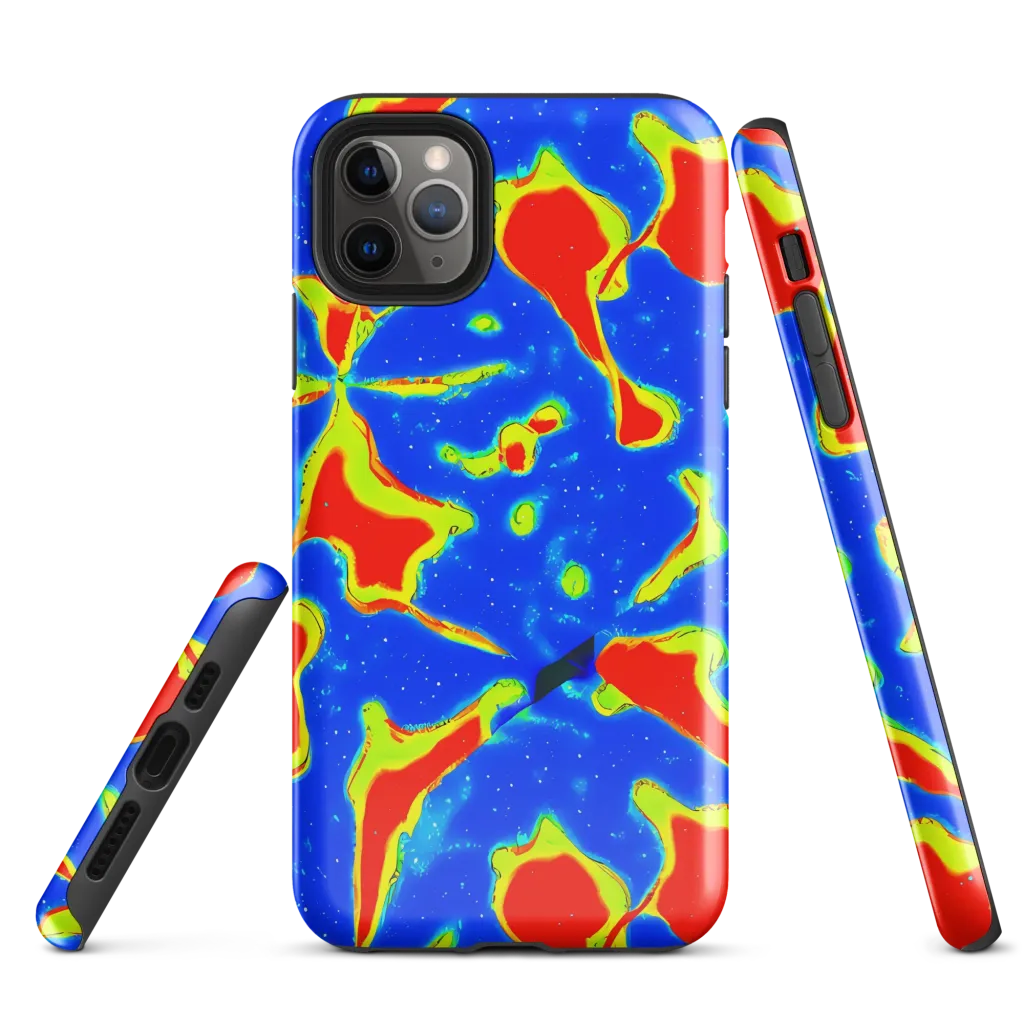 Heatwave Drift on Tough Case for iPhone® — Front