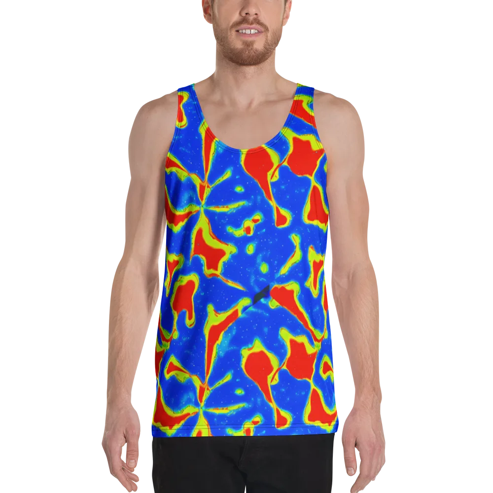 Heatwave Drift on Men's Tank Top — Front