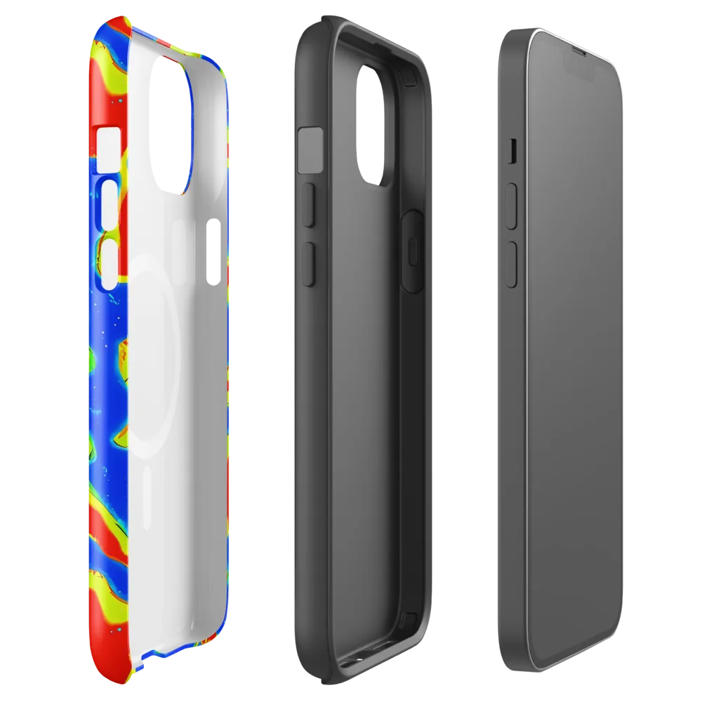 Heatwave Drift on MagSafe Tough Case for iPhone® — Front