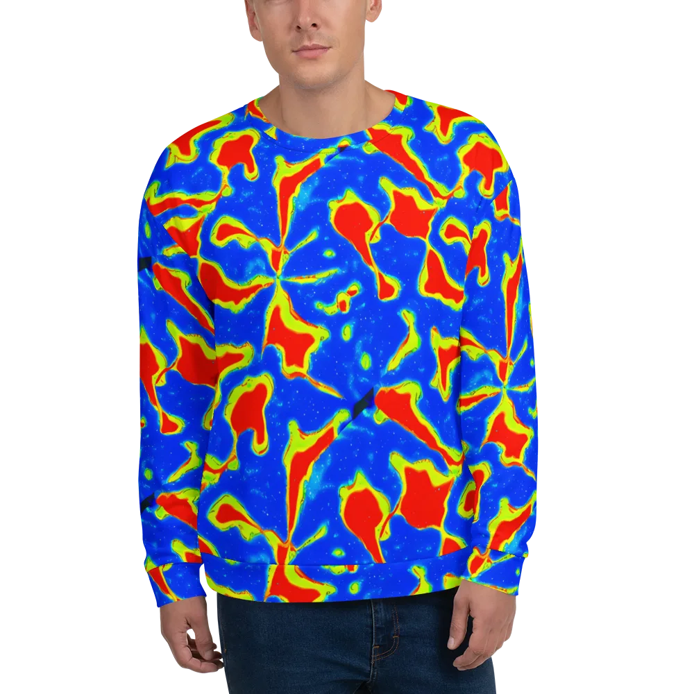 Heatwave Drift on Sweatshirt — Front
