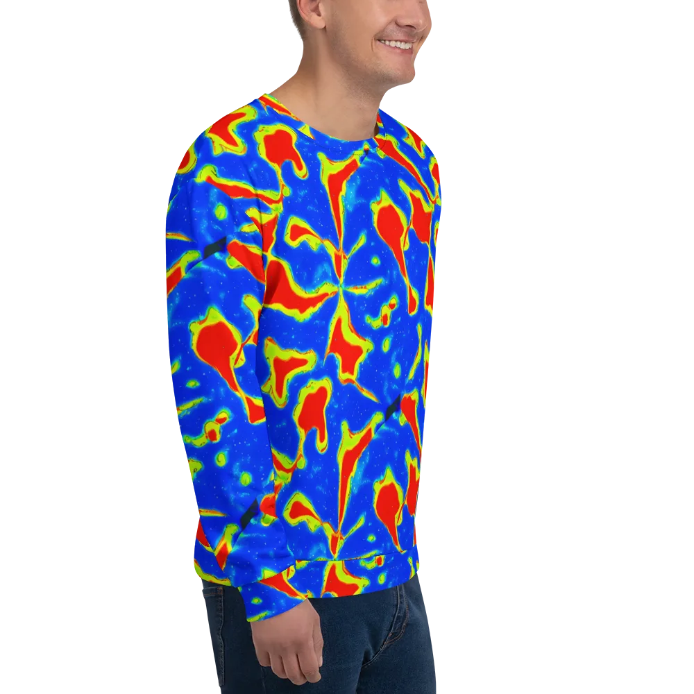 Heatwave Drift on Sweatshirt — Right Front
