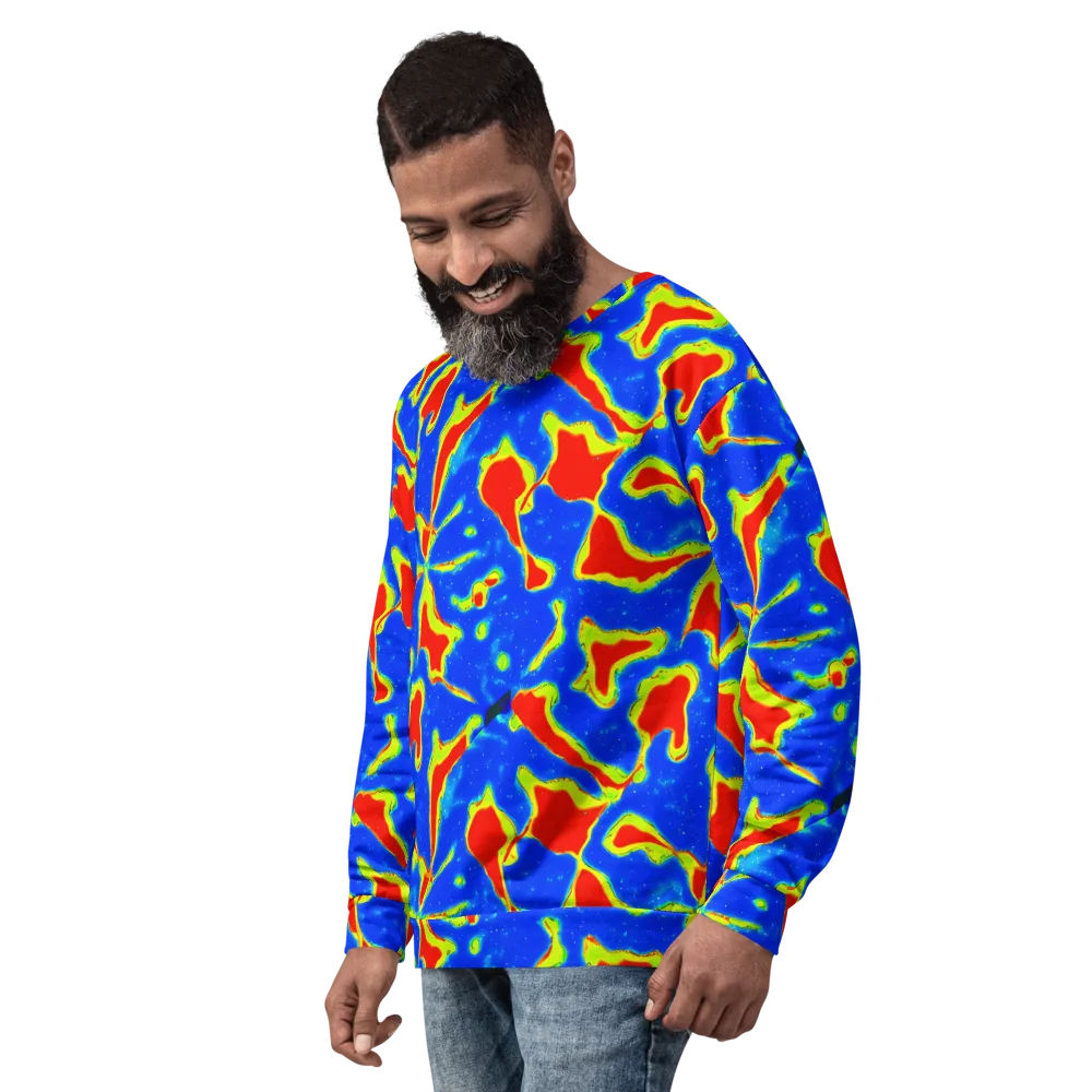 Heatwave Drift on Sweatshirt — Left Front