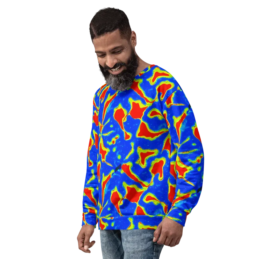 Heatwave Drift on Sweatshirt — Left Front