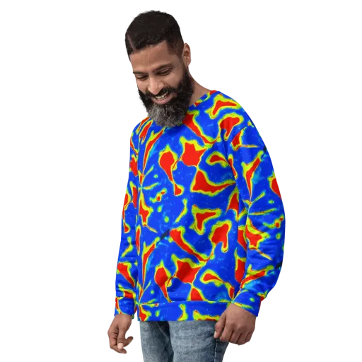 Heatwave Drift on a Sweatshirt