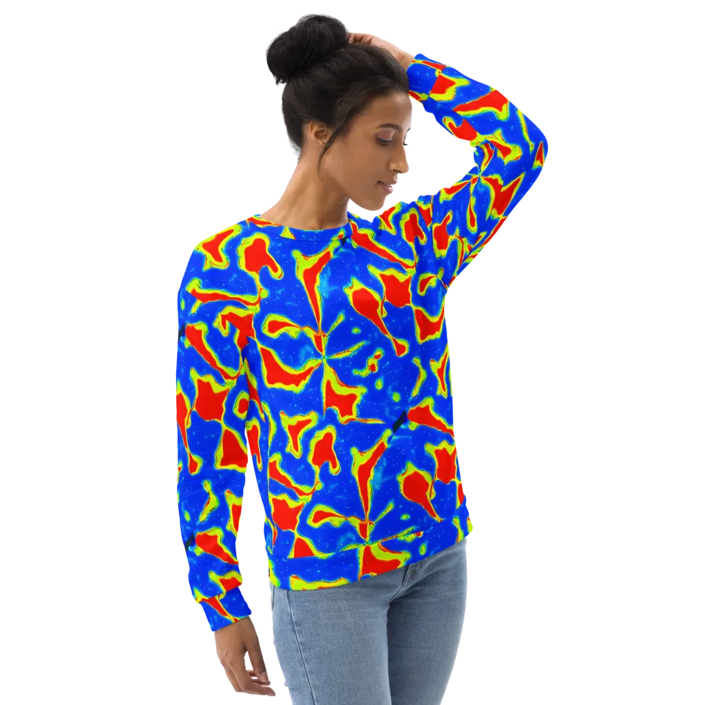 Heatwave Drift on Sweatshirt — Right Front
