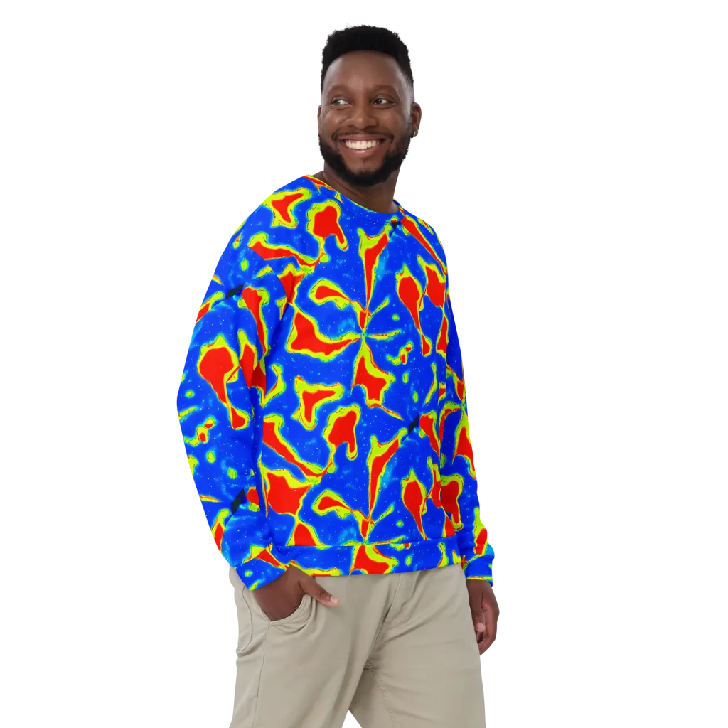 Heatwave Drift on Sweatshirt — Front