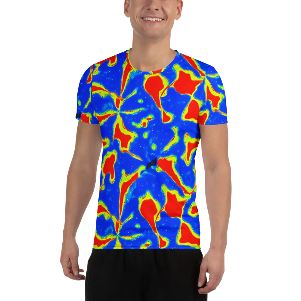 Heatwave Drift on Men's Athletic T-Shirt — Front