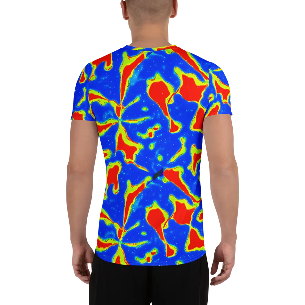 Heatwave Drift on Men's Athletic T-Shirt — Back