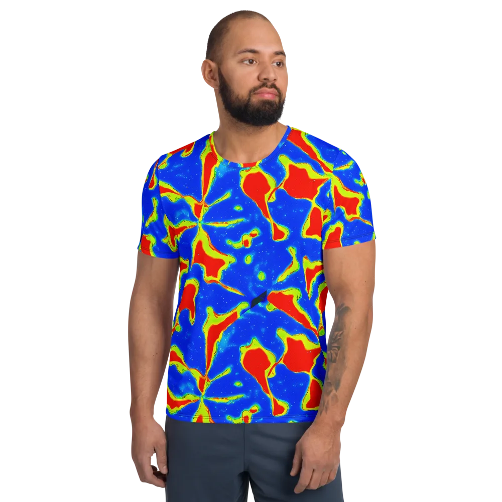 Heatwave Drift on Men's Athletic T-Shirt — Front