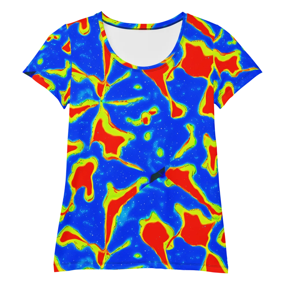 Heatwave Drift on Women's Athletic T-Shirt — Front