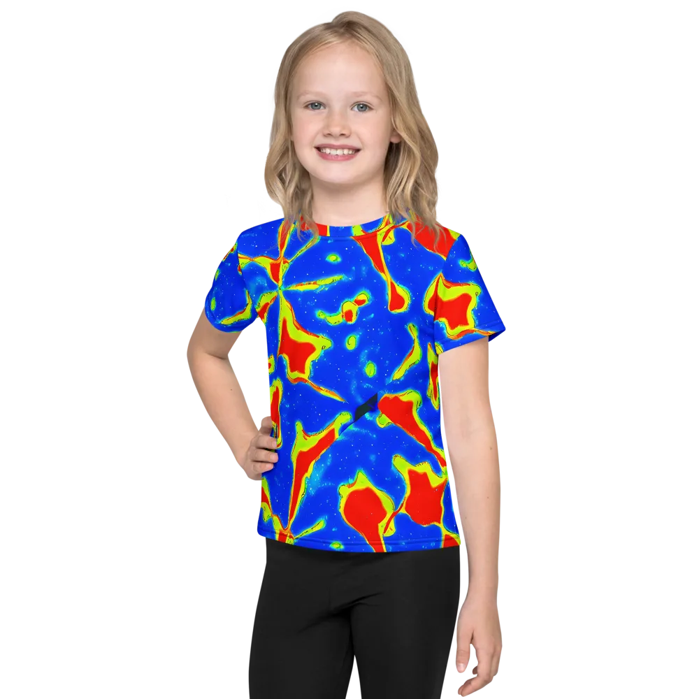 Heatwave Drift on Kids Crew Neck T-Shirt — Front