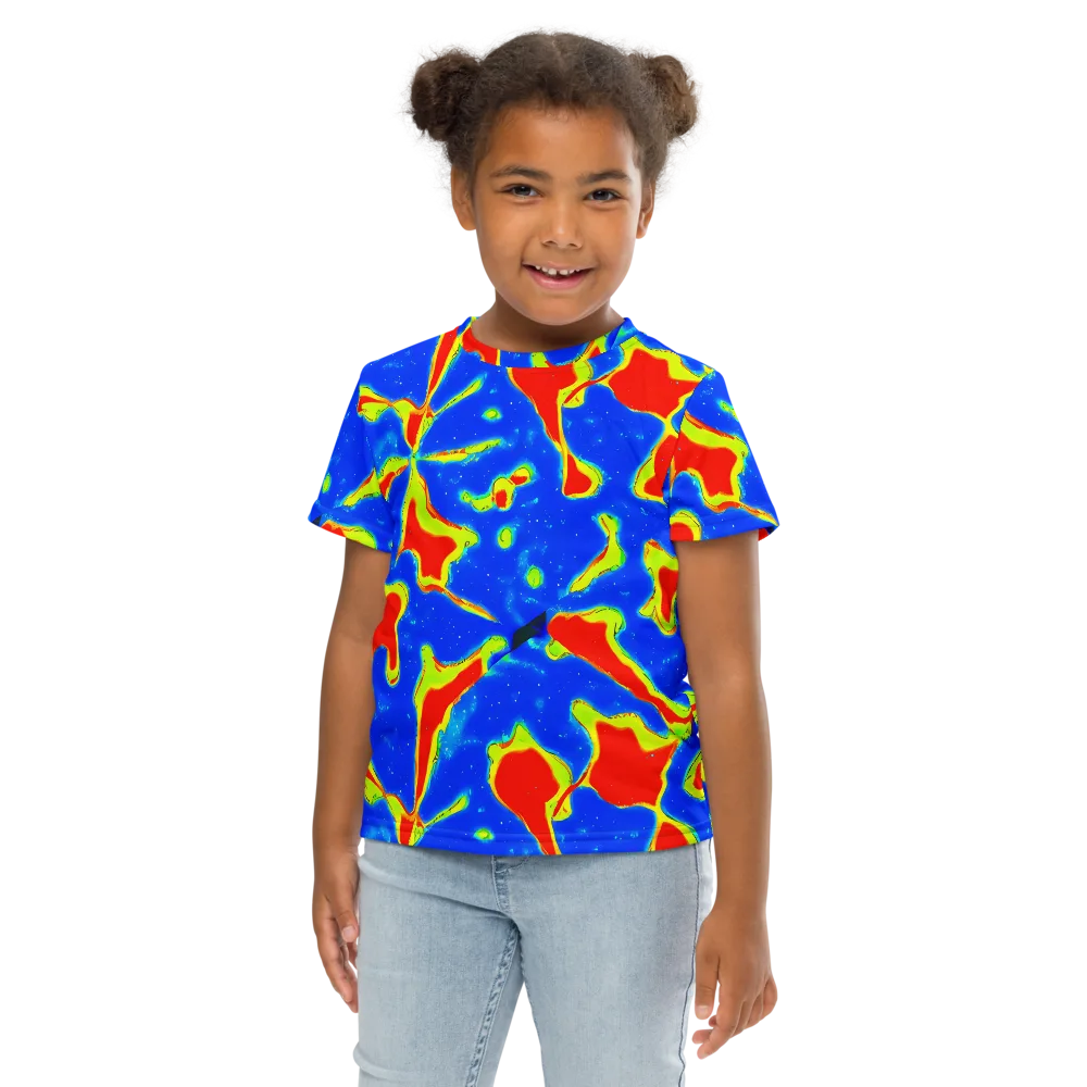 Heatwave Drift on Kids Crew Neck T-Shirt — Front