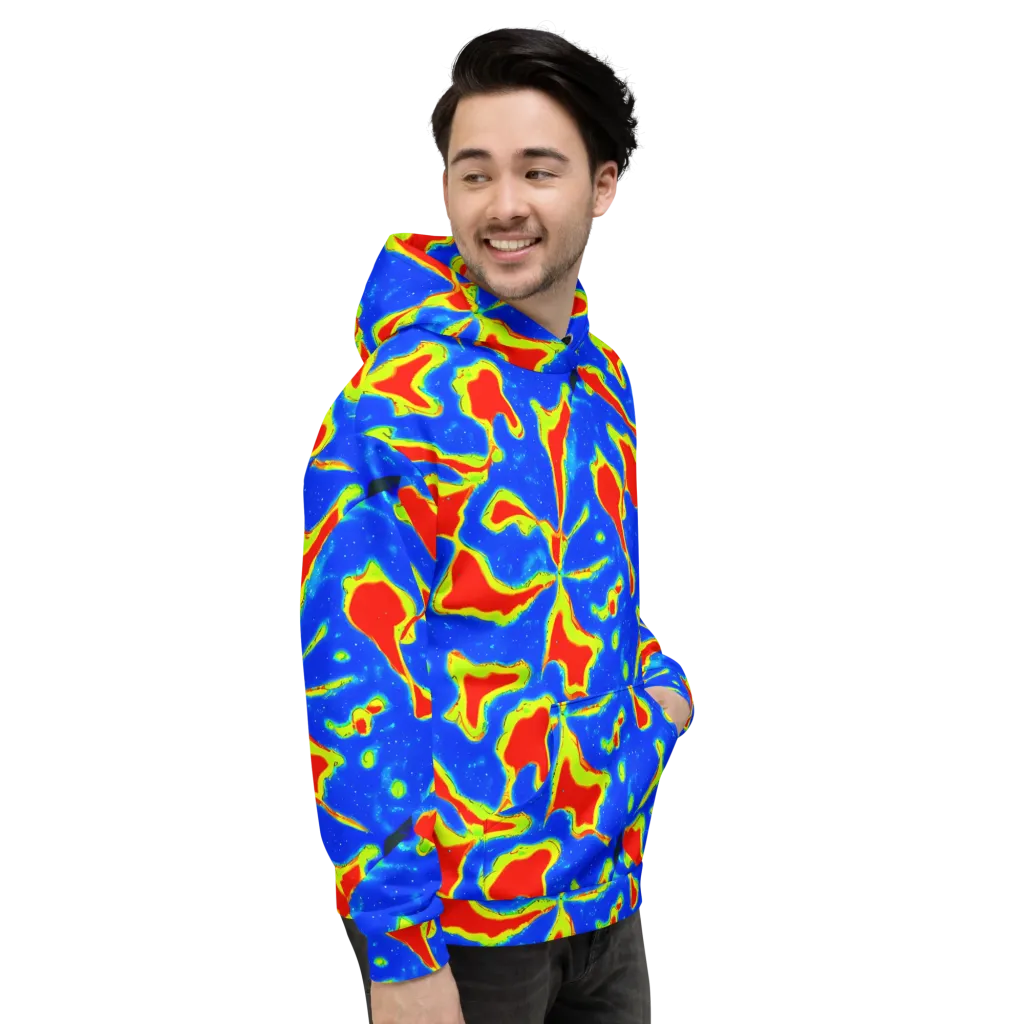 Heatwave Drift on Hoodie — Right
