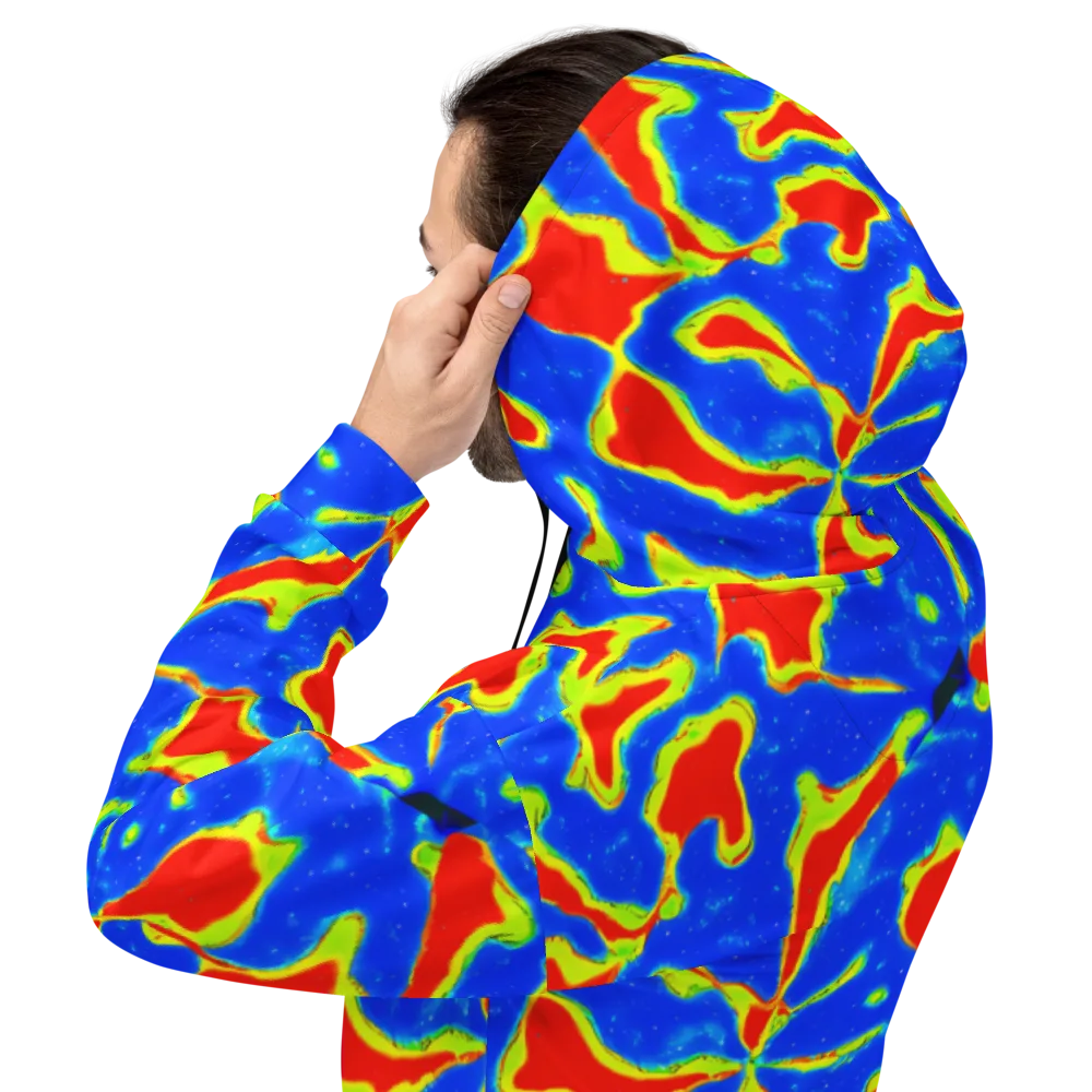Heatwave Drift on Hoodie — Back