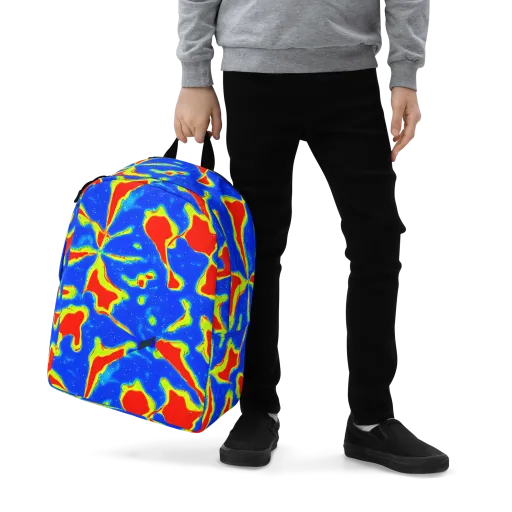 Heatwave Drift on a Minimalist Backpack