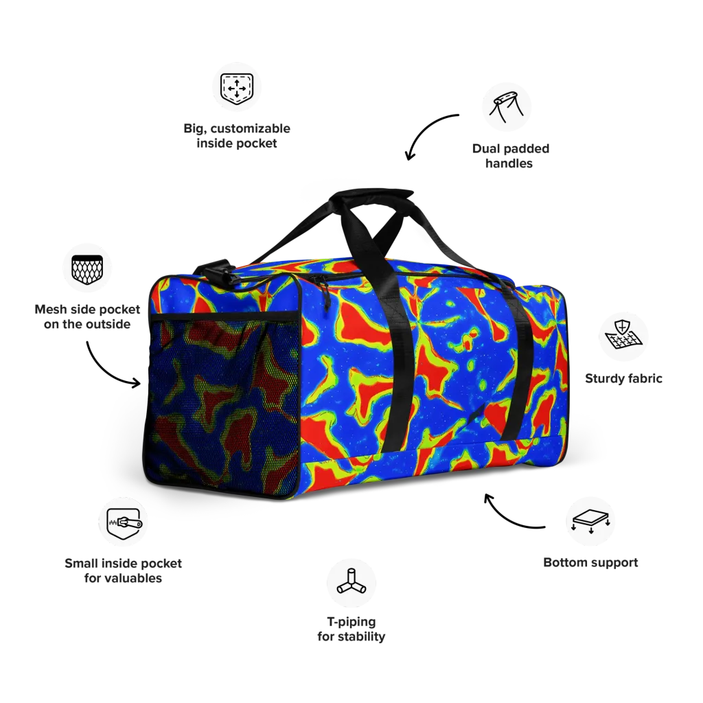 Heatwave Drift on Duffle Bag — Right Front