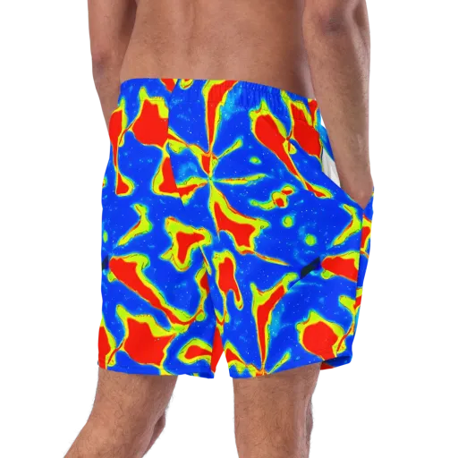 Heatwave Drift on a Swim Trunks