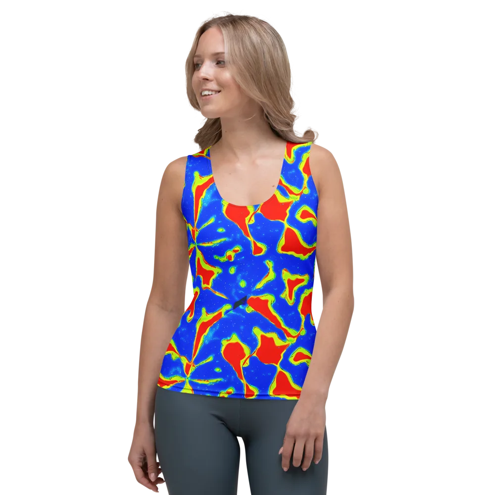 Heatwave Drift on Women's Tank Top — Front