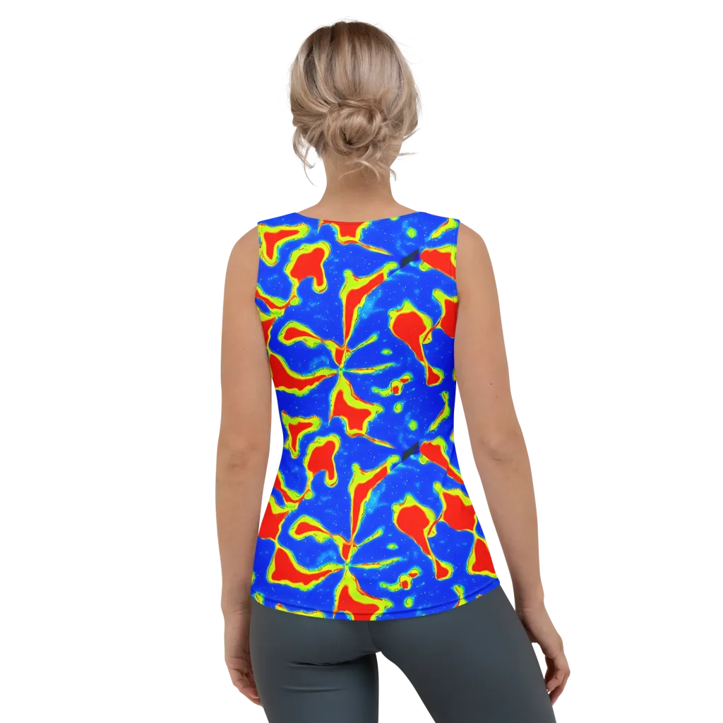 Heatwave Drift on Women's Tank Top — Back