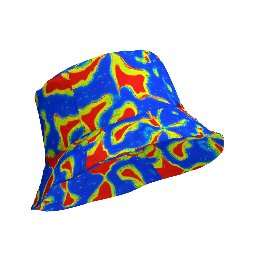 Heatwave Drift on Reversible Bucket Hat — Product details Outside