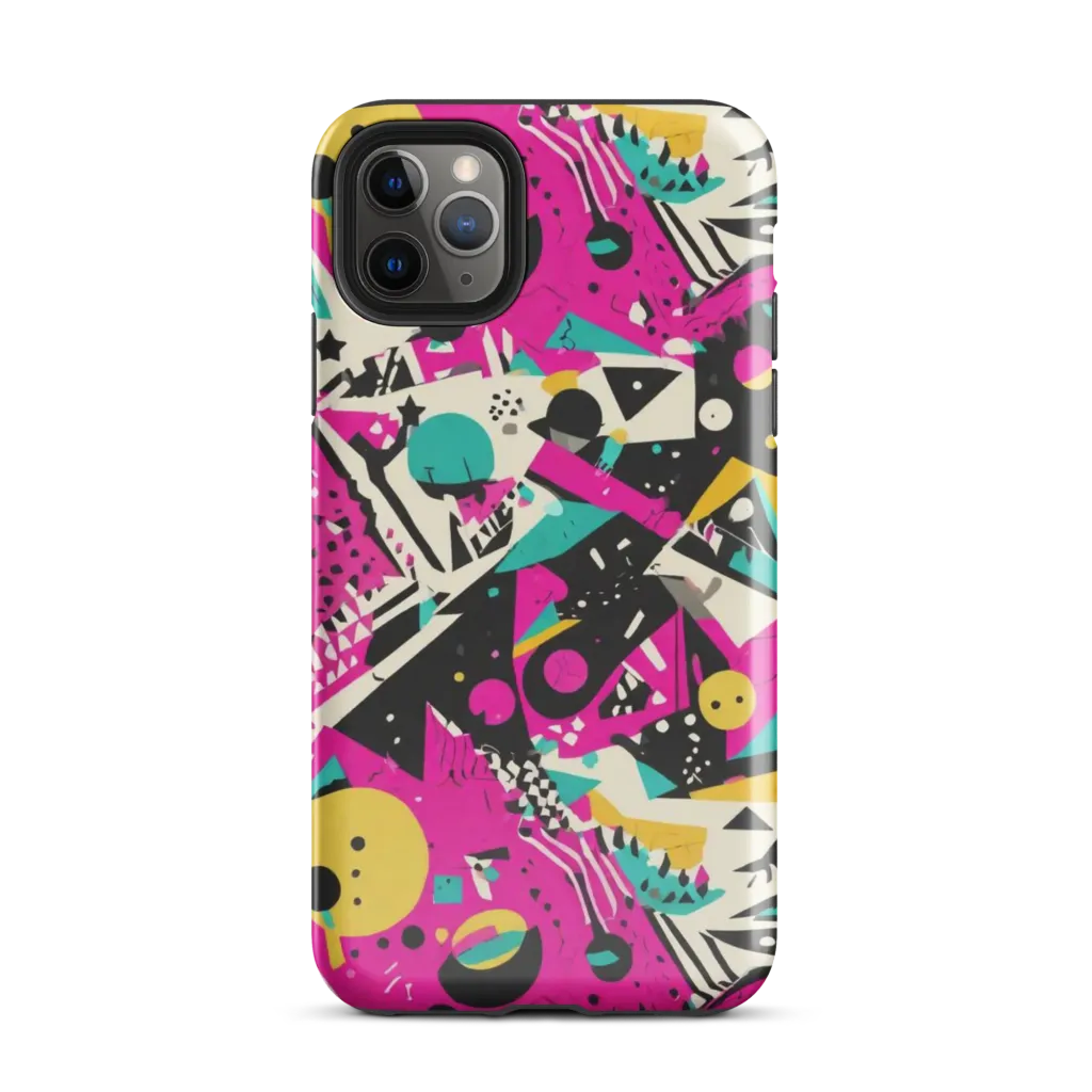 Neon Cutup on Tough Case for iPhone® — Front