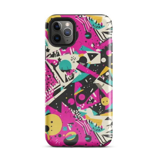 Neon Cutup on a Tough Case for iPhone®