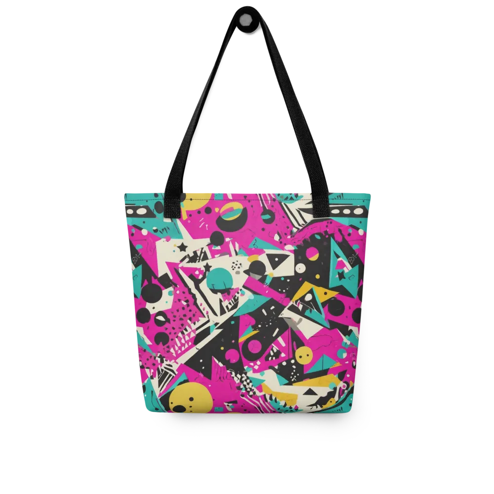 Neon Cutup on Tote Bag — Front