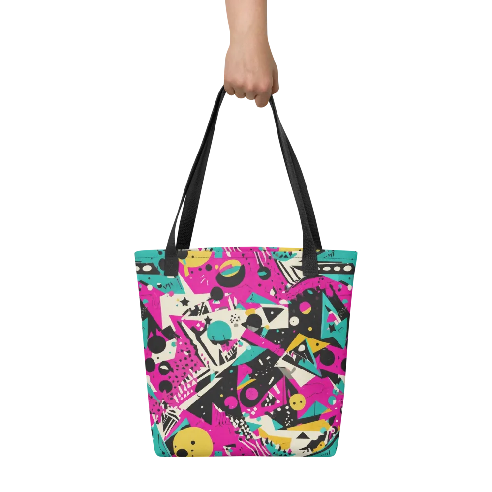 Neon Cutup on Tote Bag — Front