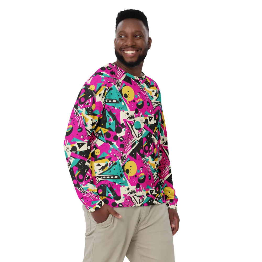 Neon Cutup on Sweatshirt — Front